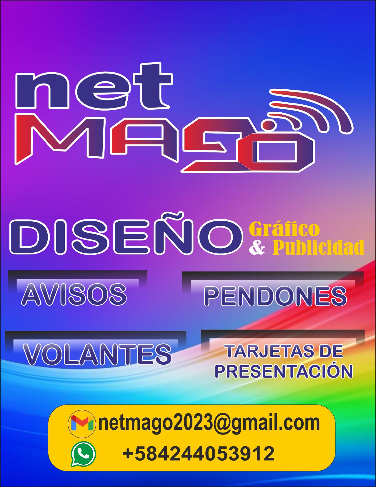pendon de 1.00 mt x 0.60 mt
